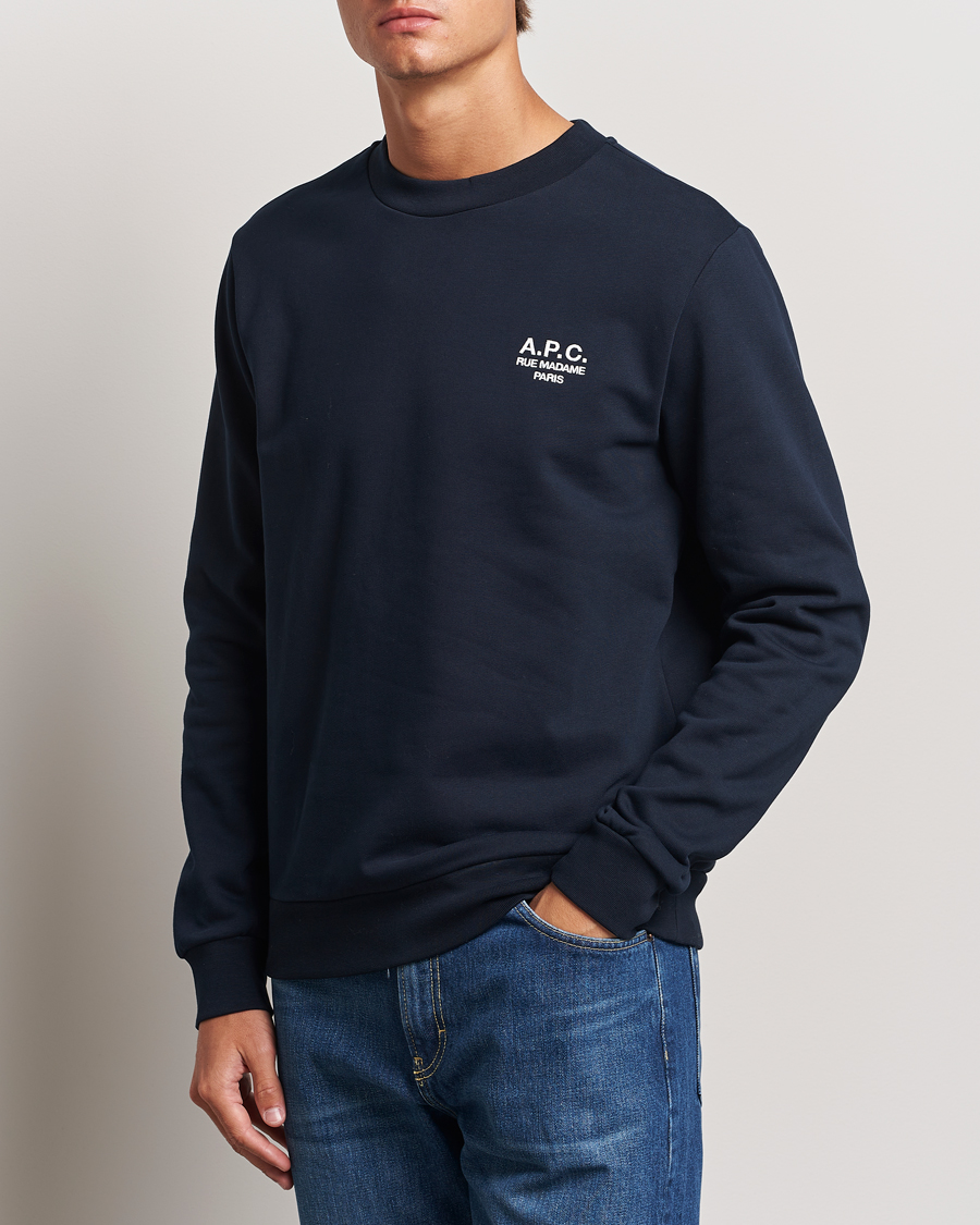 Herren |  | A.P.C. | Rue Madame Sweatshirt Dark Navy