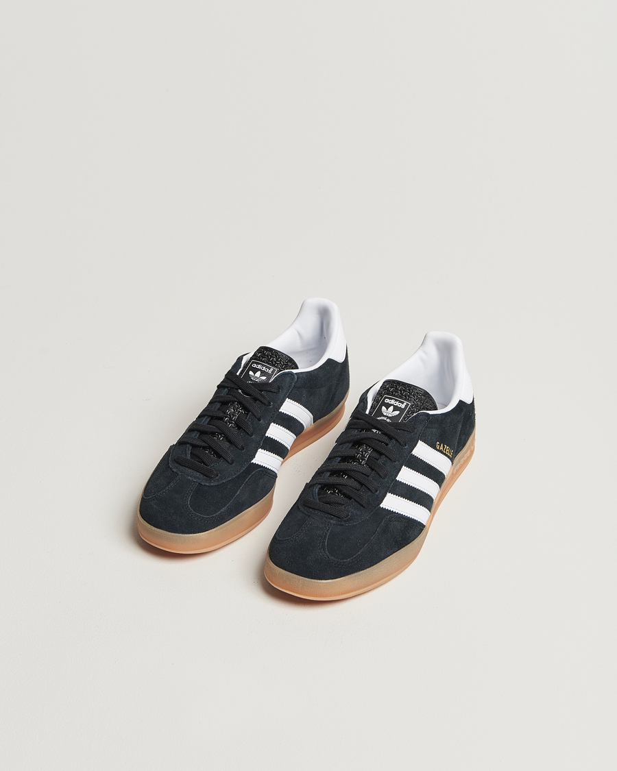 Herren | Sneaker | adidas Originals | Gazelle Indoor Sneaker Black/White