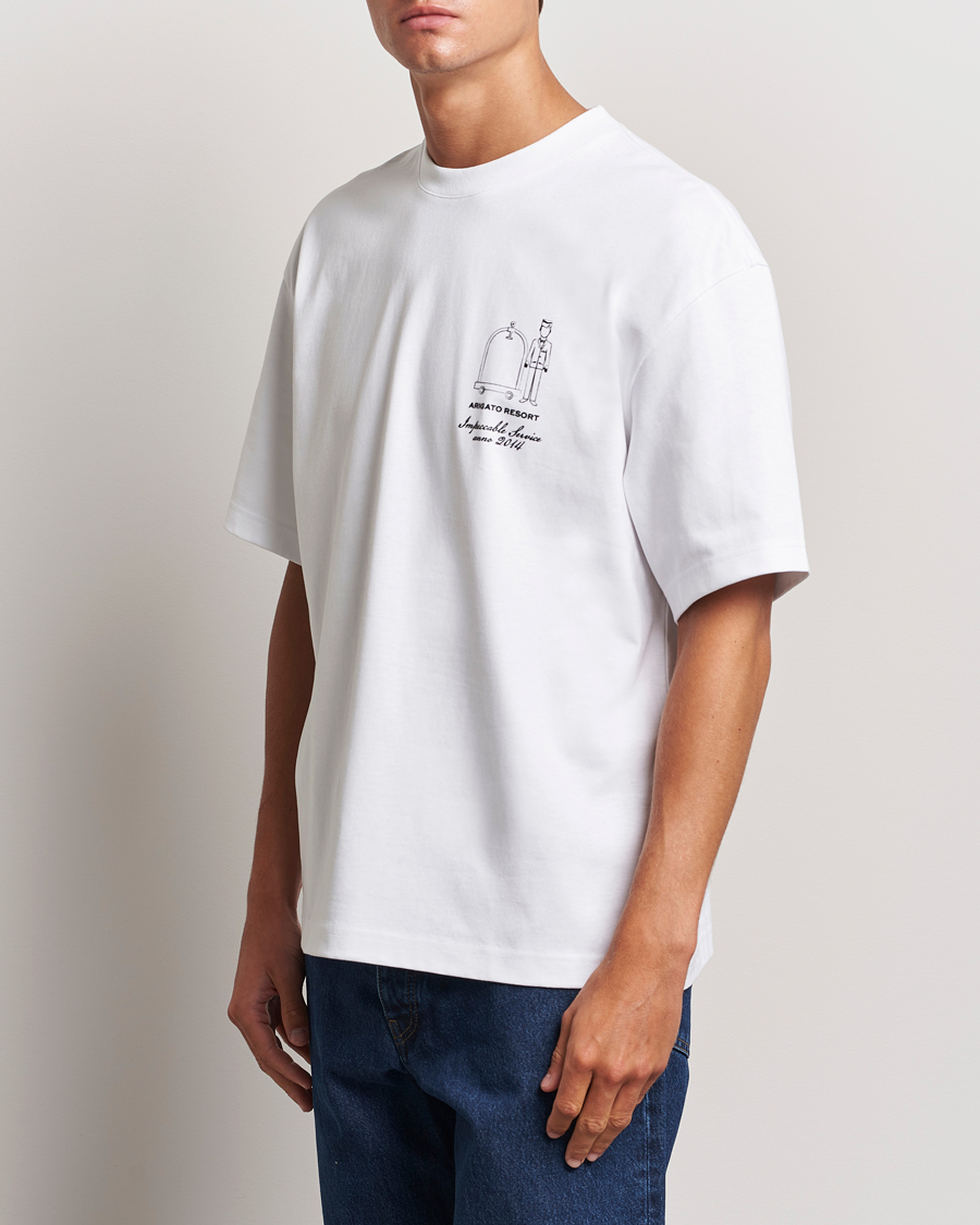 Herren | Kurzarm T-Shirt | Axel Arigato | Resort T-Shirt White