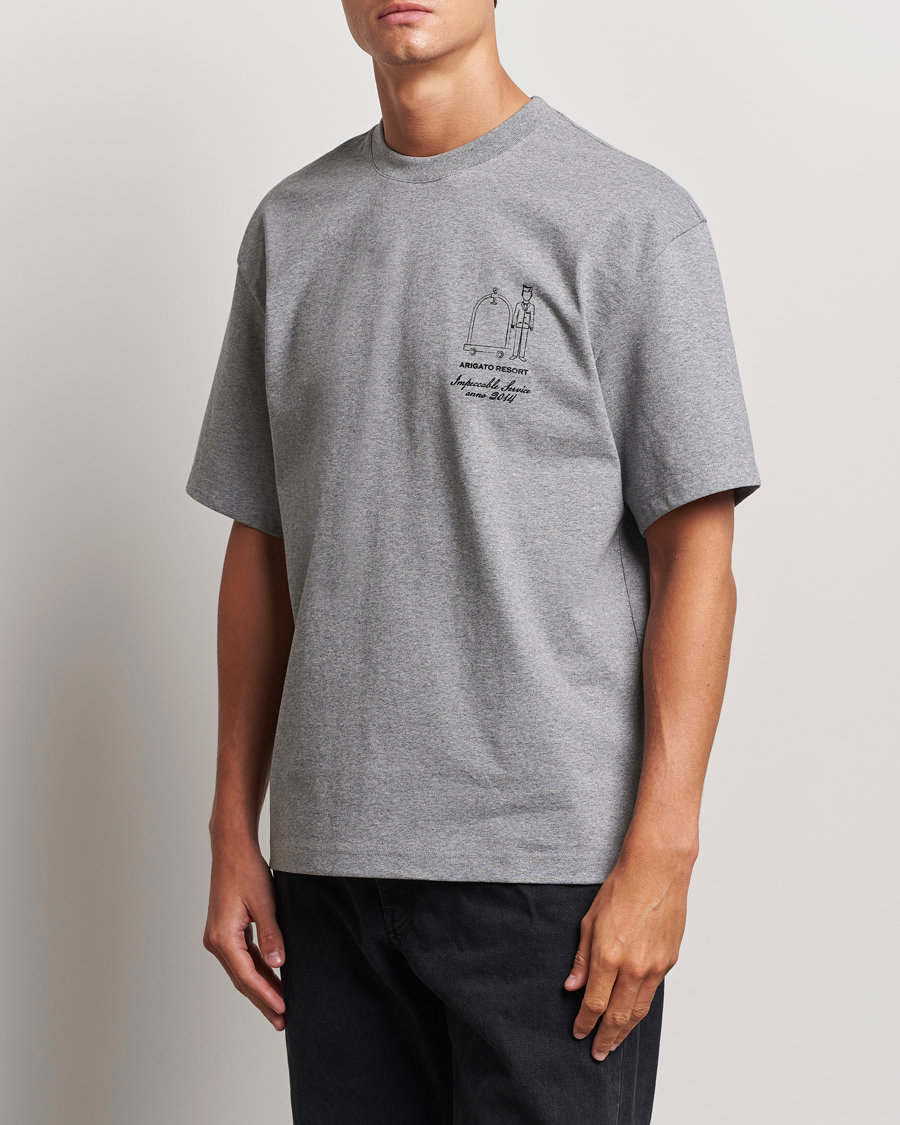 Herren |  | Axel Arigato | Resort T-Shirt Grey Melange