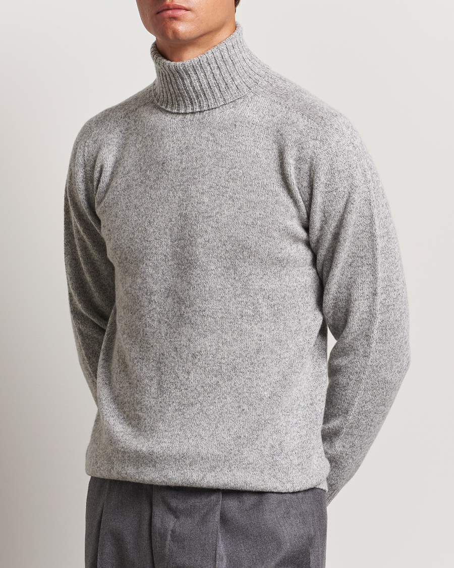 Herren | Italian Department | Altea | Wool/Cashmere Rollneck Grey Melange