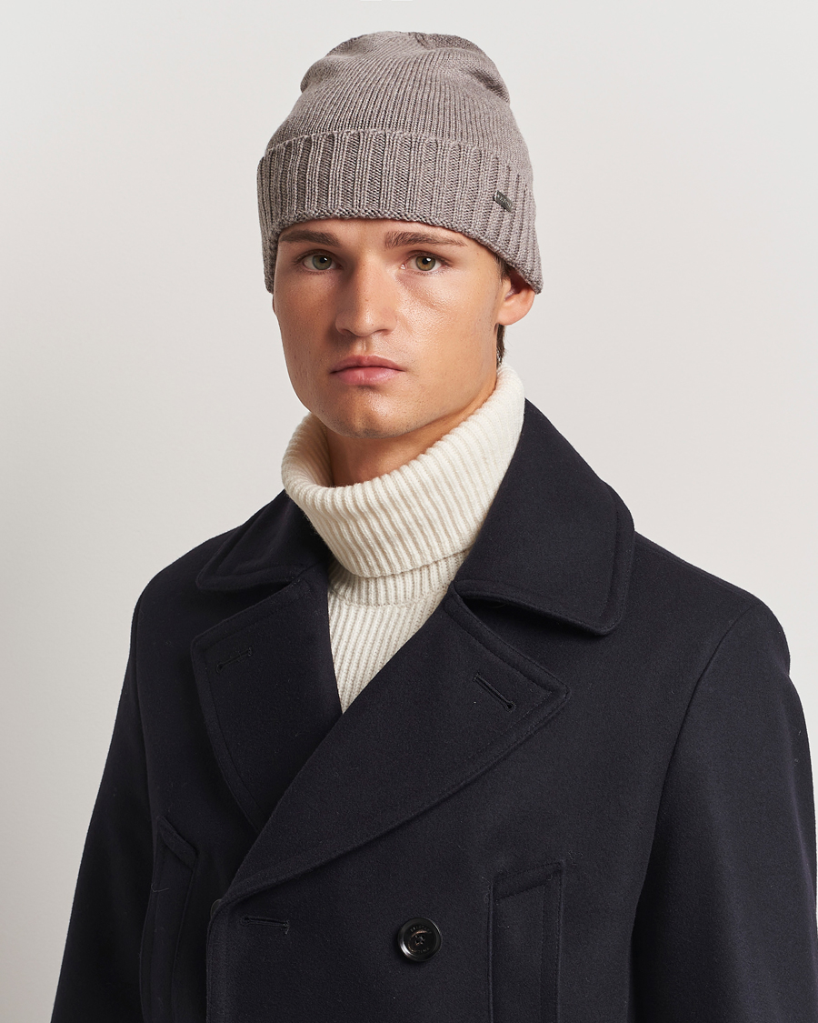 Herren |  | Eton | Wool Beanie Beige