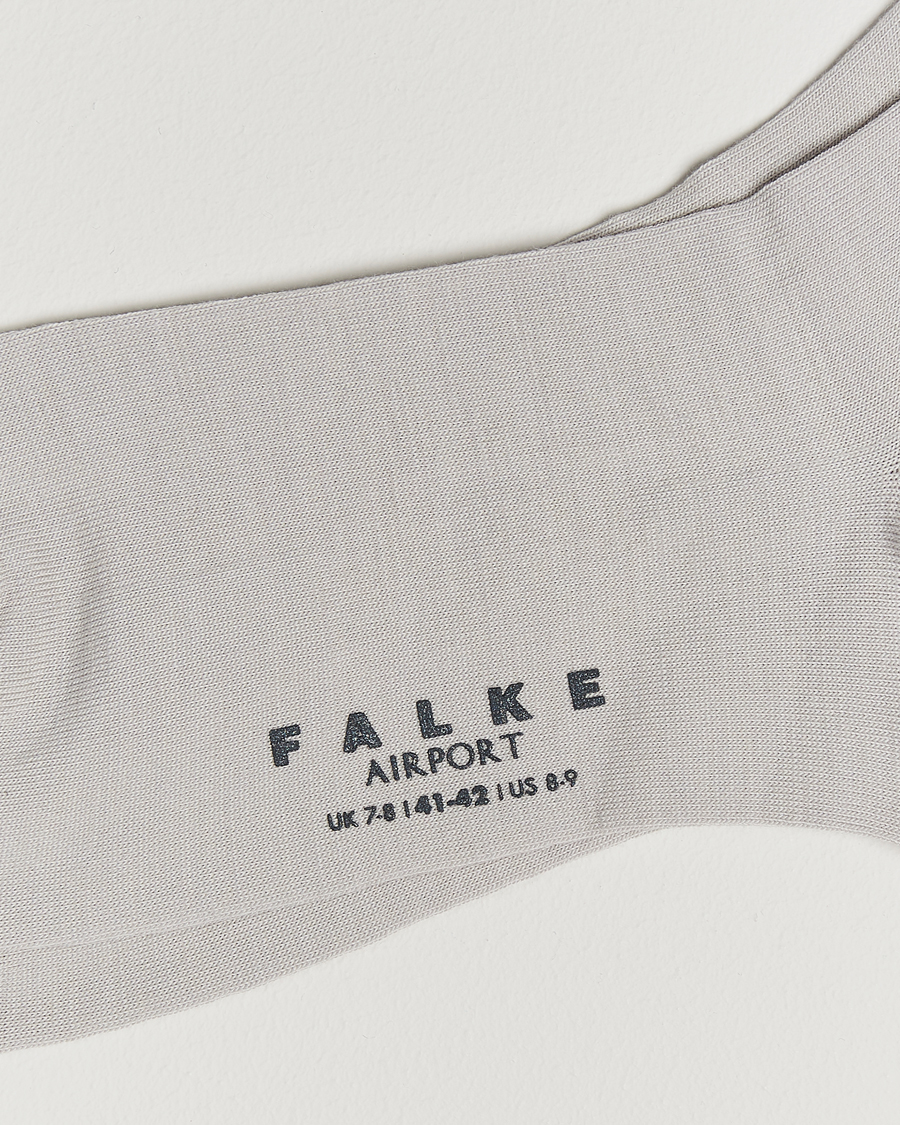 Herren |  | Falke | Airport Socks Arctic Grey