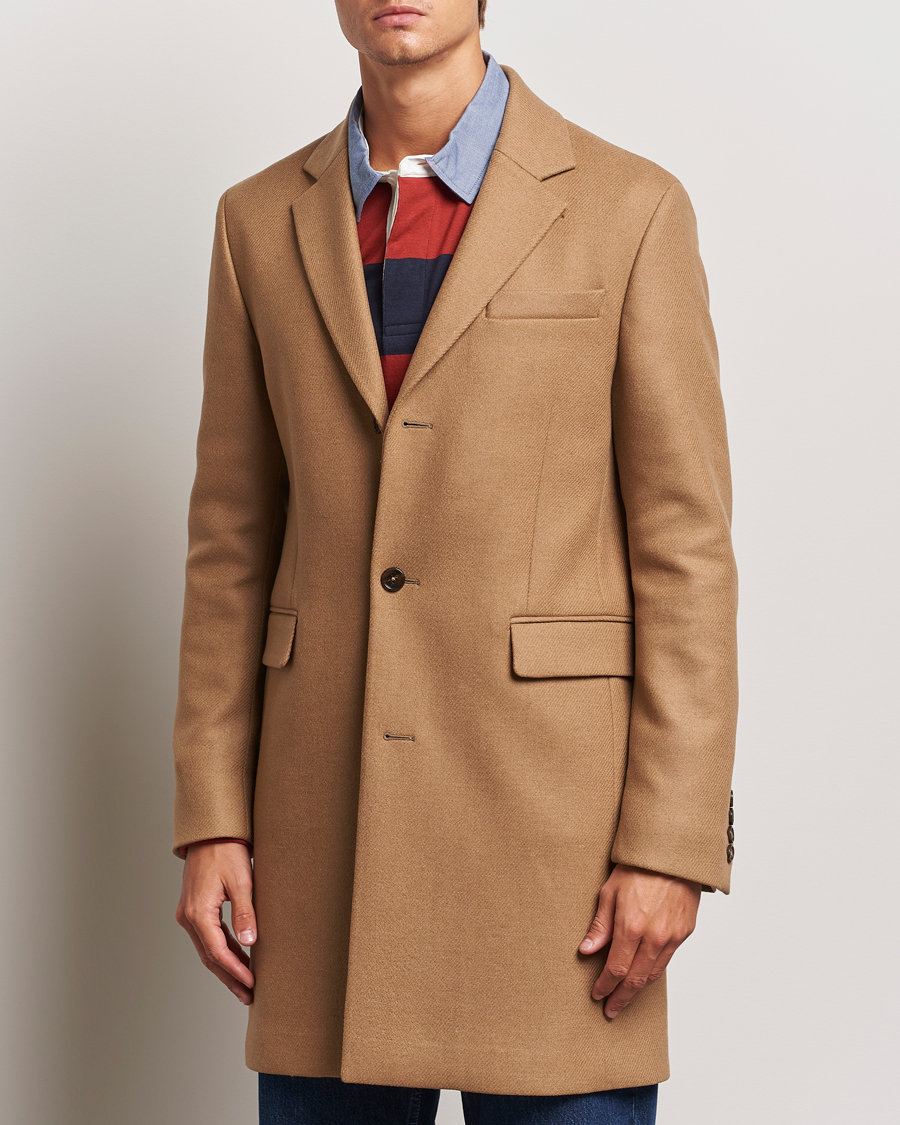 Herren |  | GANT | Classic Wool Coat Mustard Beige