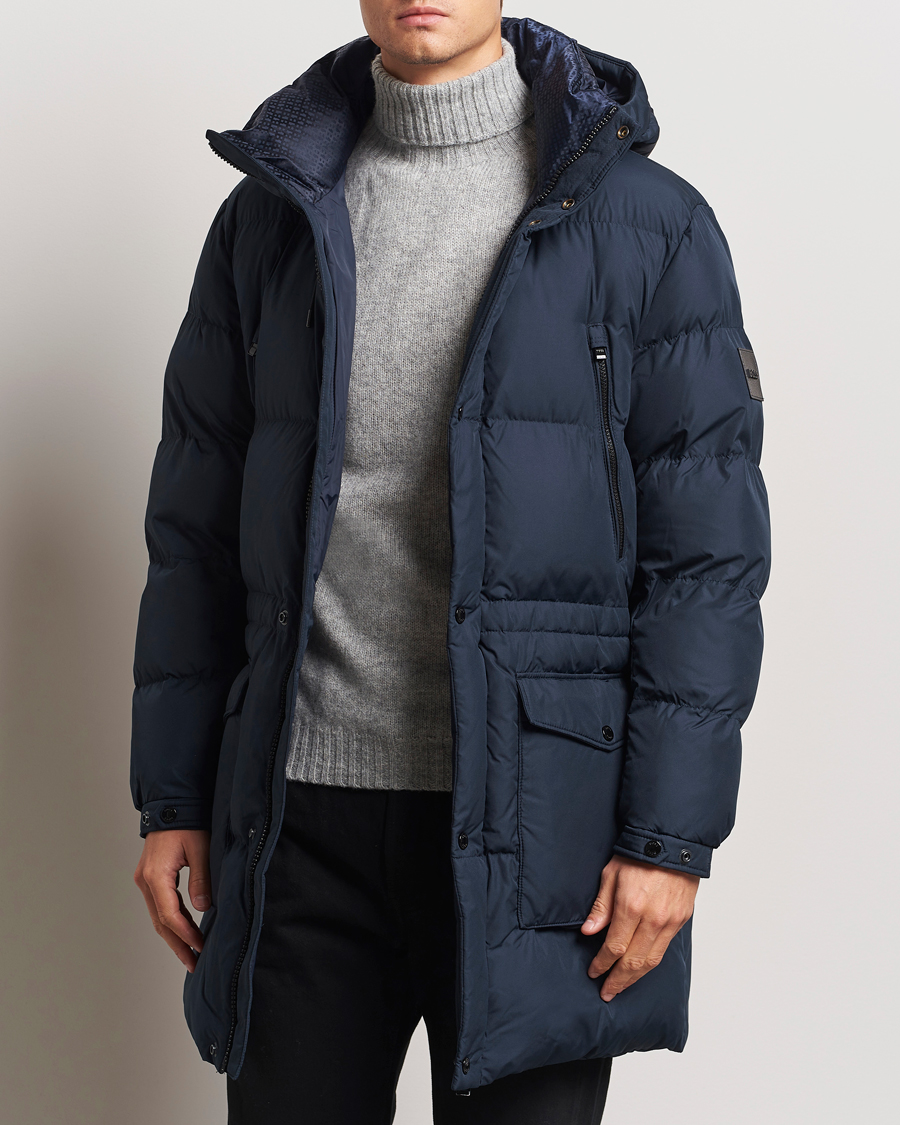 Herren | Jacken | BOSS BLACK | Condolo Puffer Parka Dark Blue