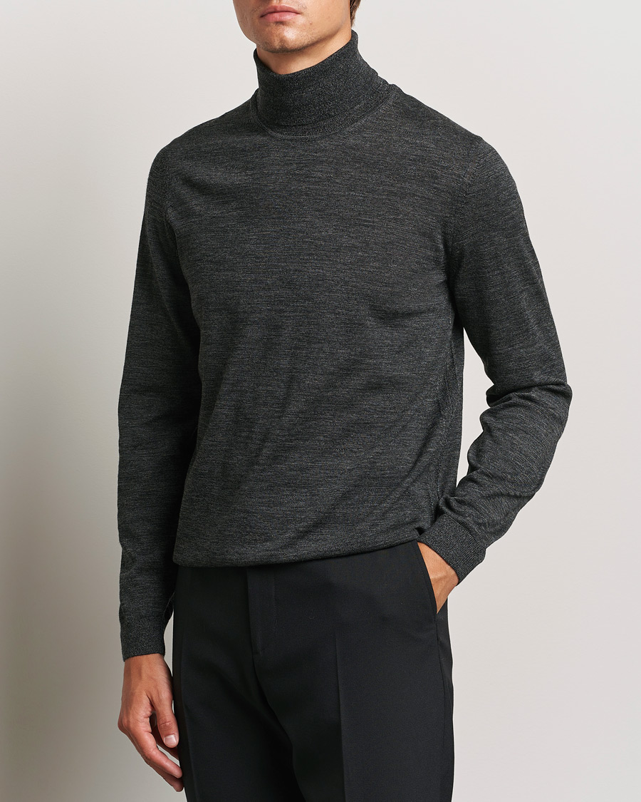 Herren |  | BOSS BLACK | Musso Merino Knitted Polo Black