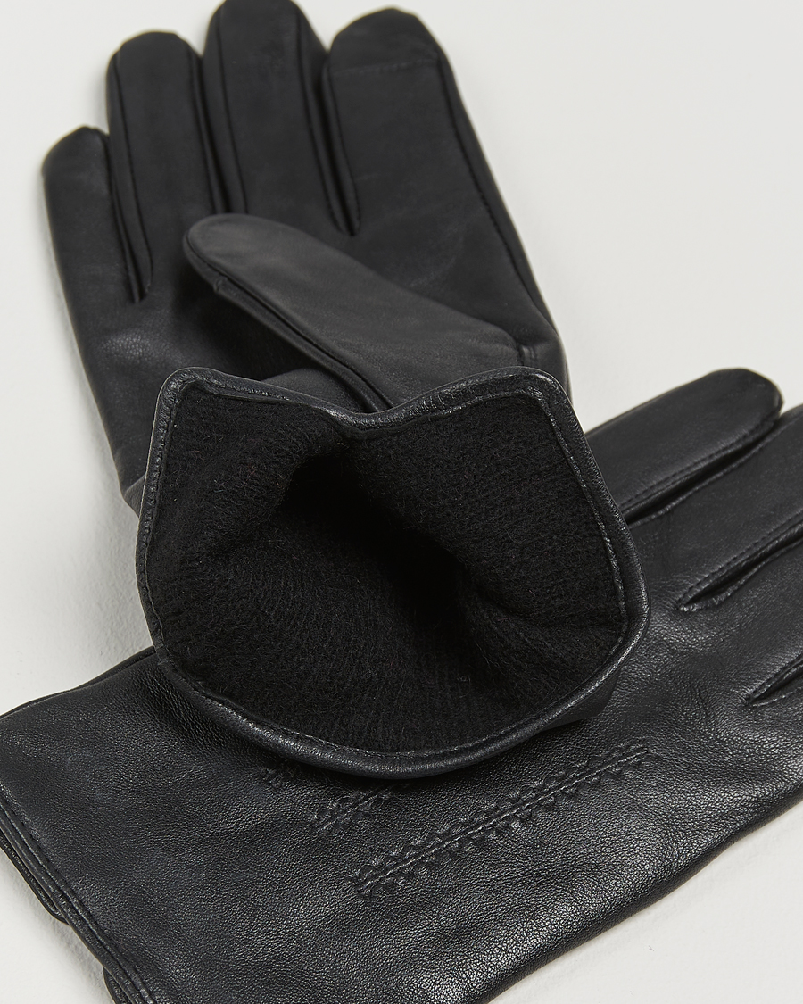 Herren |  | BOSS BLACK | Hainz Leather Gloves Black