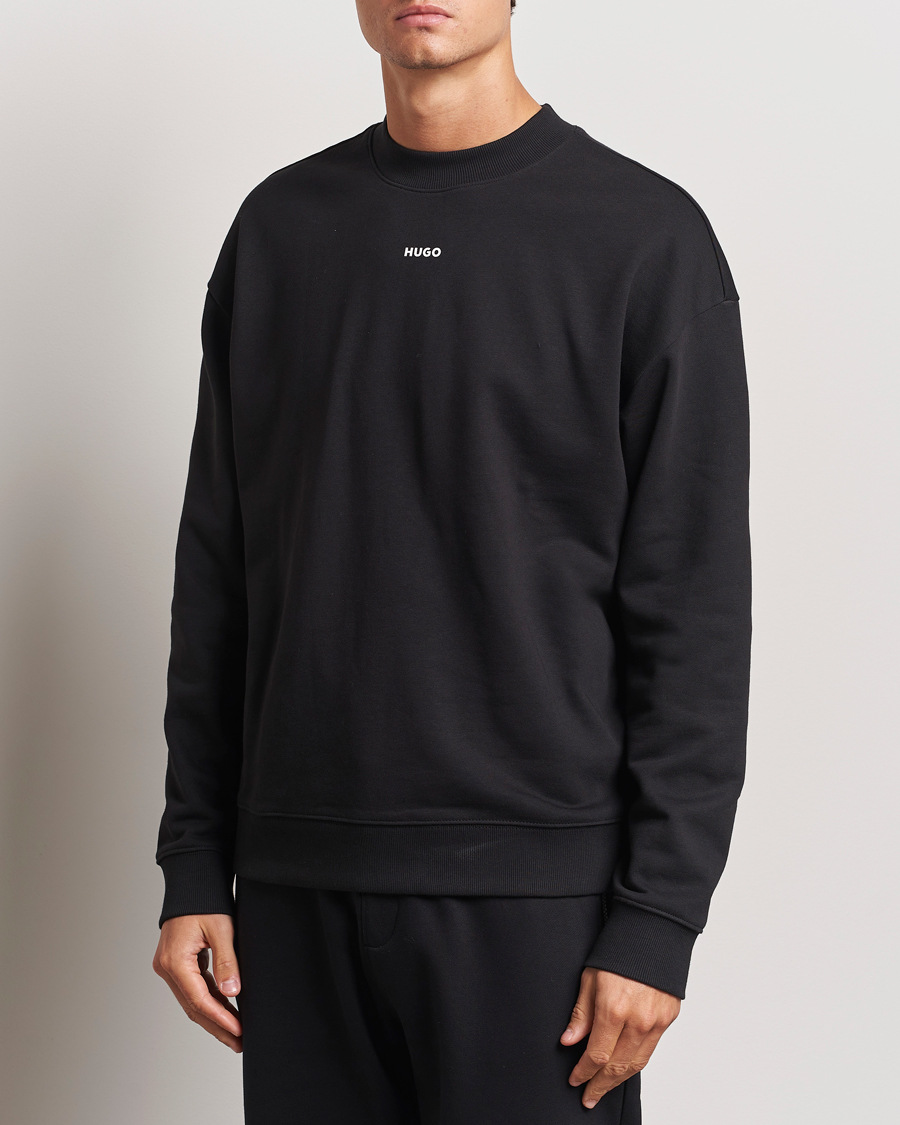 Herren |  | HUGO | Dapo Crew Neck Sweatshirt Black