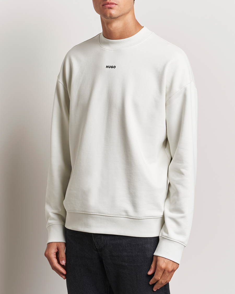 Herren |  | HUGO | Dapo Crew Neck Sweatshirt Off White