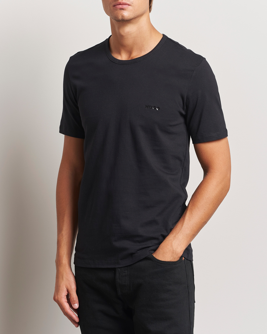 Herren |  | HUGO | 3-Pack Crew Neck T-Shirt Black