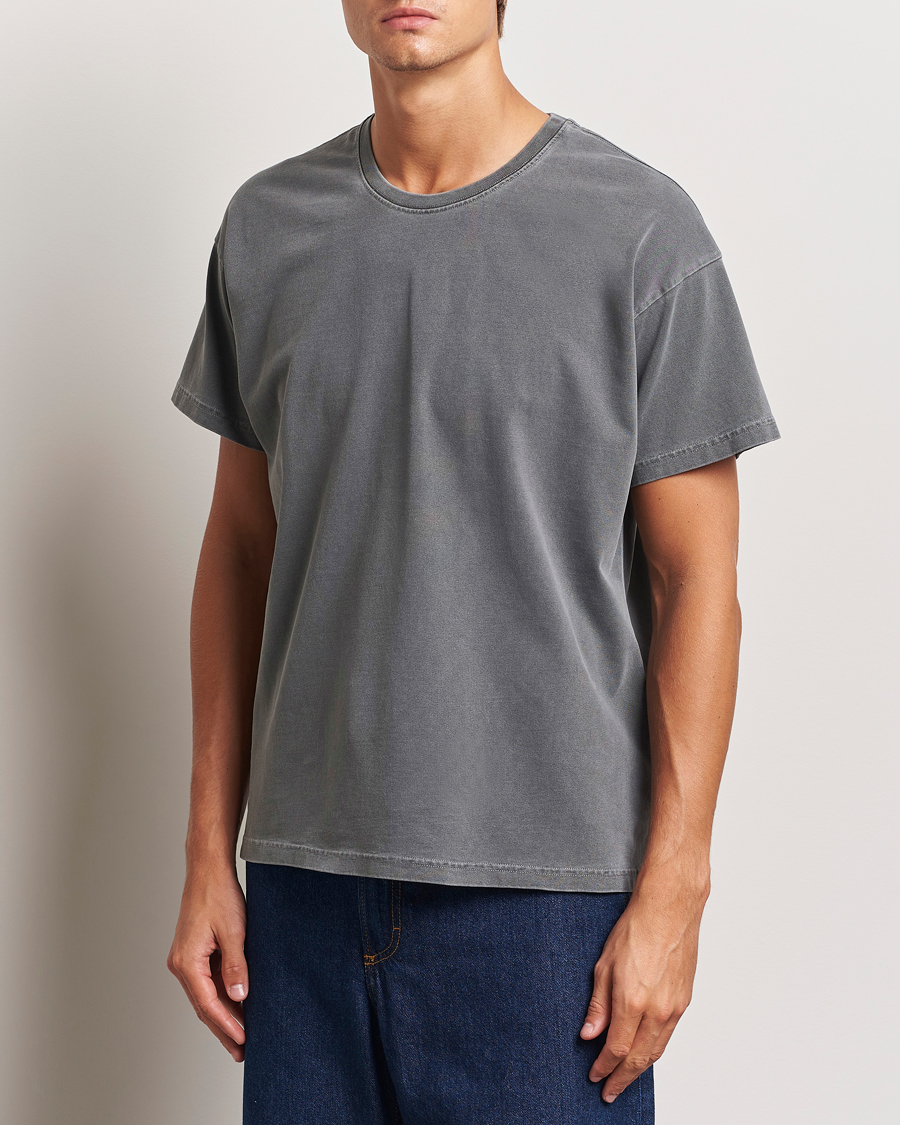 Herren |  | Jeanerica | Ruben Crew Neck T-Shirt Washed Black