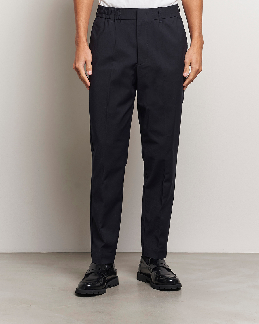 Herren |  | NN07 | Billie Drawstring Trousers Navy Blue