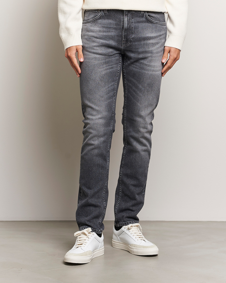 Herren |  | Nudie Jeans | Lean Dean Jeans Grey Steel