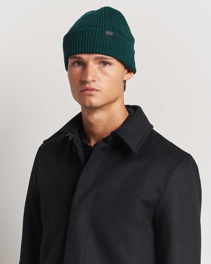 Herren |  | Paul Smith | Cashmere Beanie Green