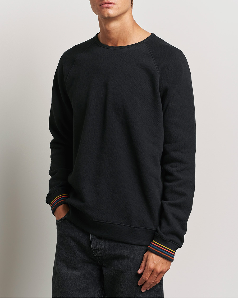 Herren | Sweatshirts | Paul Smith | Artist Rib Crew Neck Sweatshirt Black