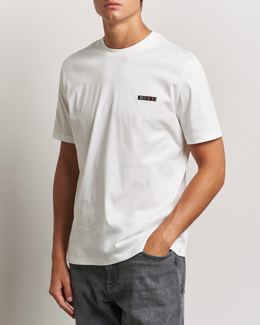 Herren |  | Paul Smith | Embroidery Crew Neck T-Shirt White