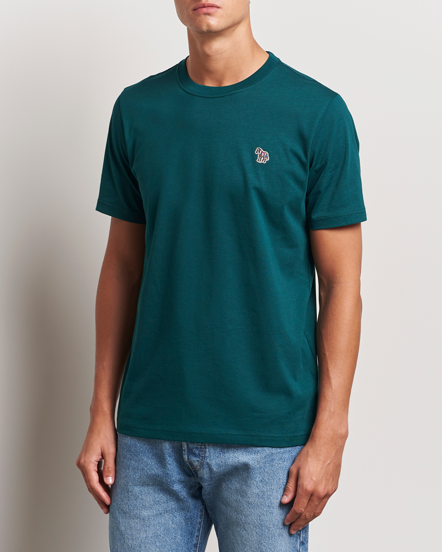 Herren |  | PS Paul Smith | Organic Cotton Zebra T-Shirt Green