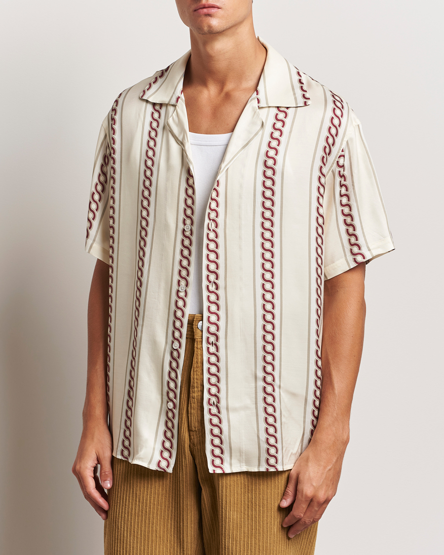 Herren |  | Drôle de Monsieur | Link Cuban Shirt Ecru