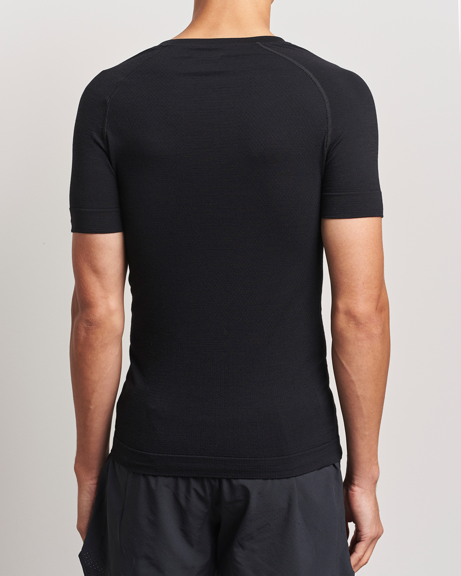 Herren | Kurzarm T-Shirt | Falke Sport | Wool Tech Light T-Shirt Black