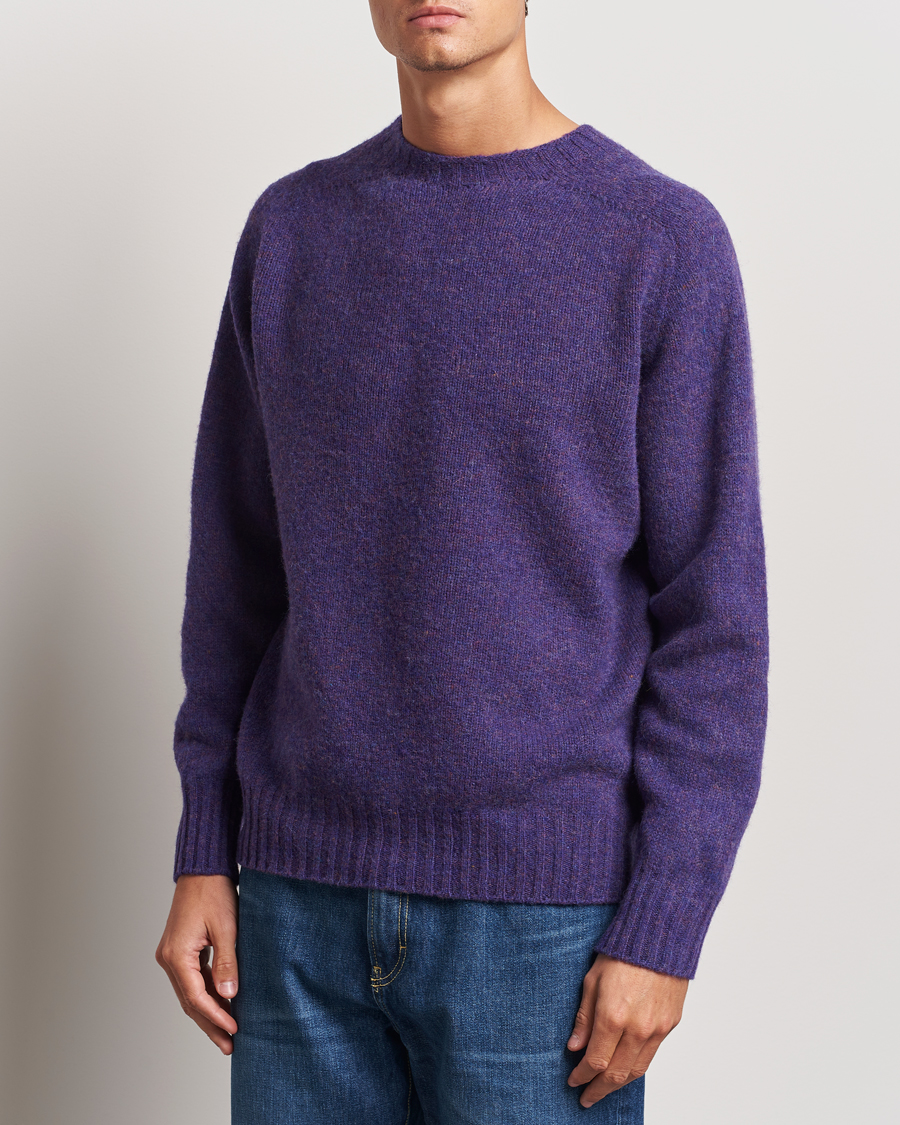 Herren |  | Howlin\' | Brushed Wool Sweater Lavender