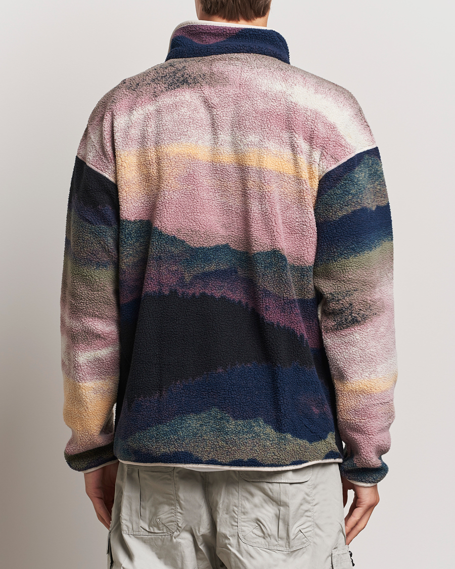 Herren | Pullover | Columbia | Helvetia Printed Half Snap Fleece Navy