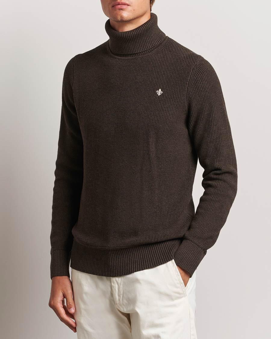 Herren |  | Morris | Bernard Cotton Rollneck Brown