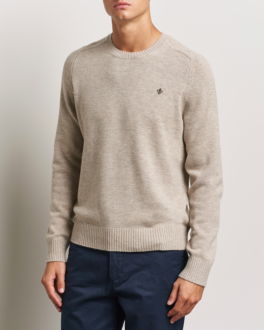 Herren |  | Morris | Hertford Merino Crew Neck Khaki