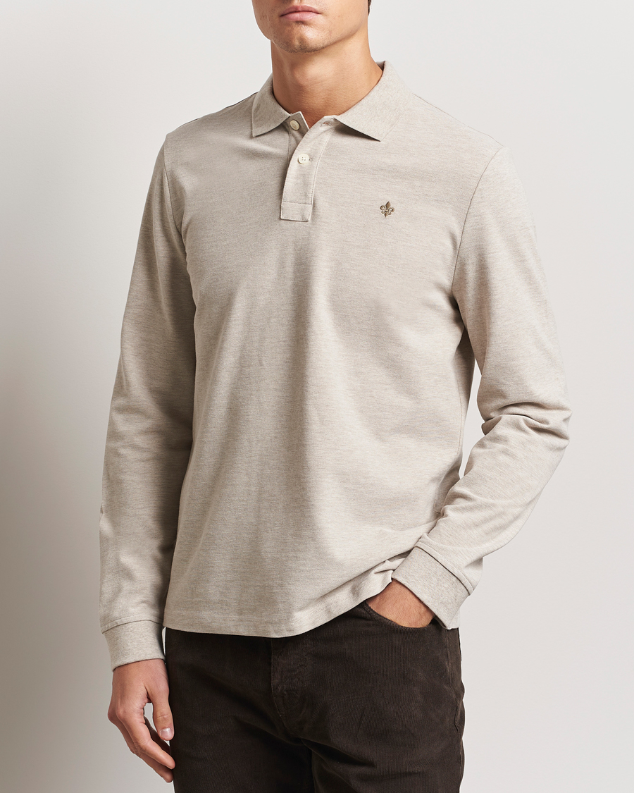 Herren |  | Morris | Camden Long Sleeve Polo Khaki