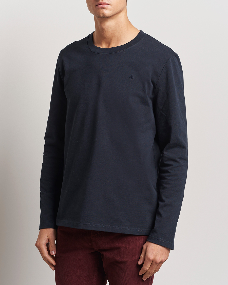 Herren |  | Morris | Watson Long Sleeve Tee Old Blue