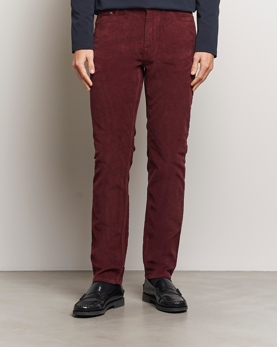 Herren |  | Morris | James Corduroy 5-Pocket Pant Wine Red