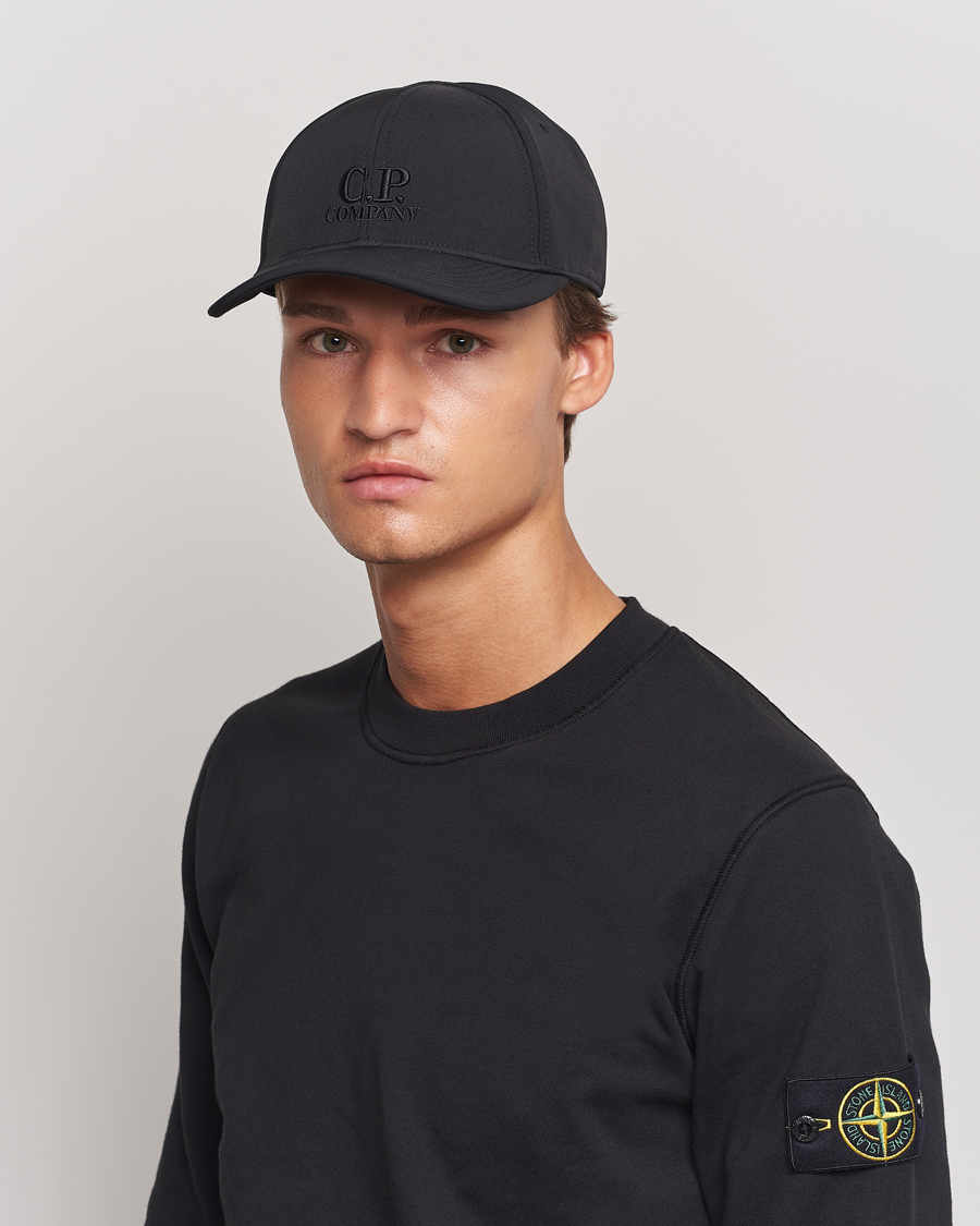 Herren | Hüte & Mützen | C.P. Company | CP Shell Baseball Cap Black