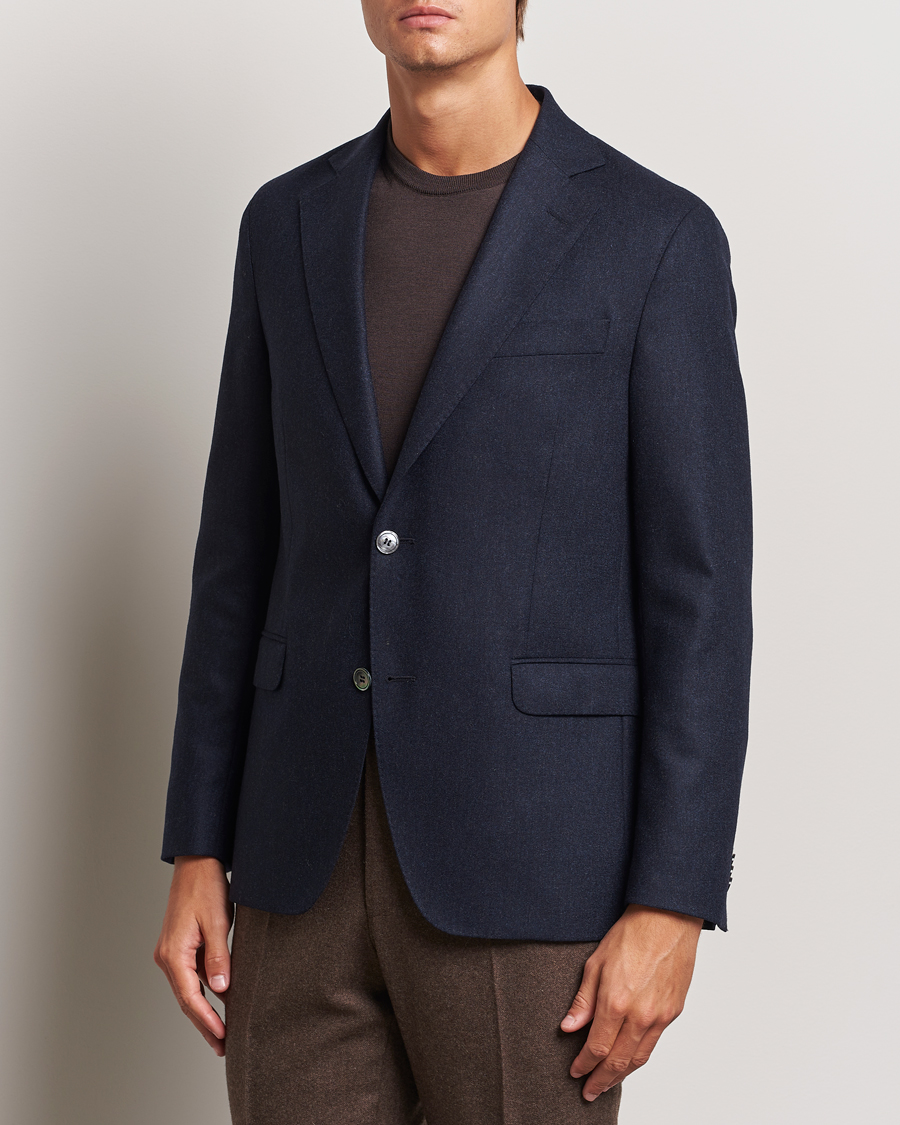 Herren |  | Oscar Jacobson | Fogerty Flannel Blazer Navy