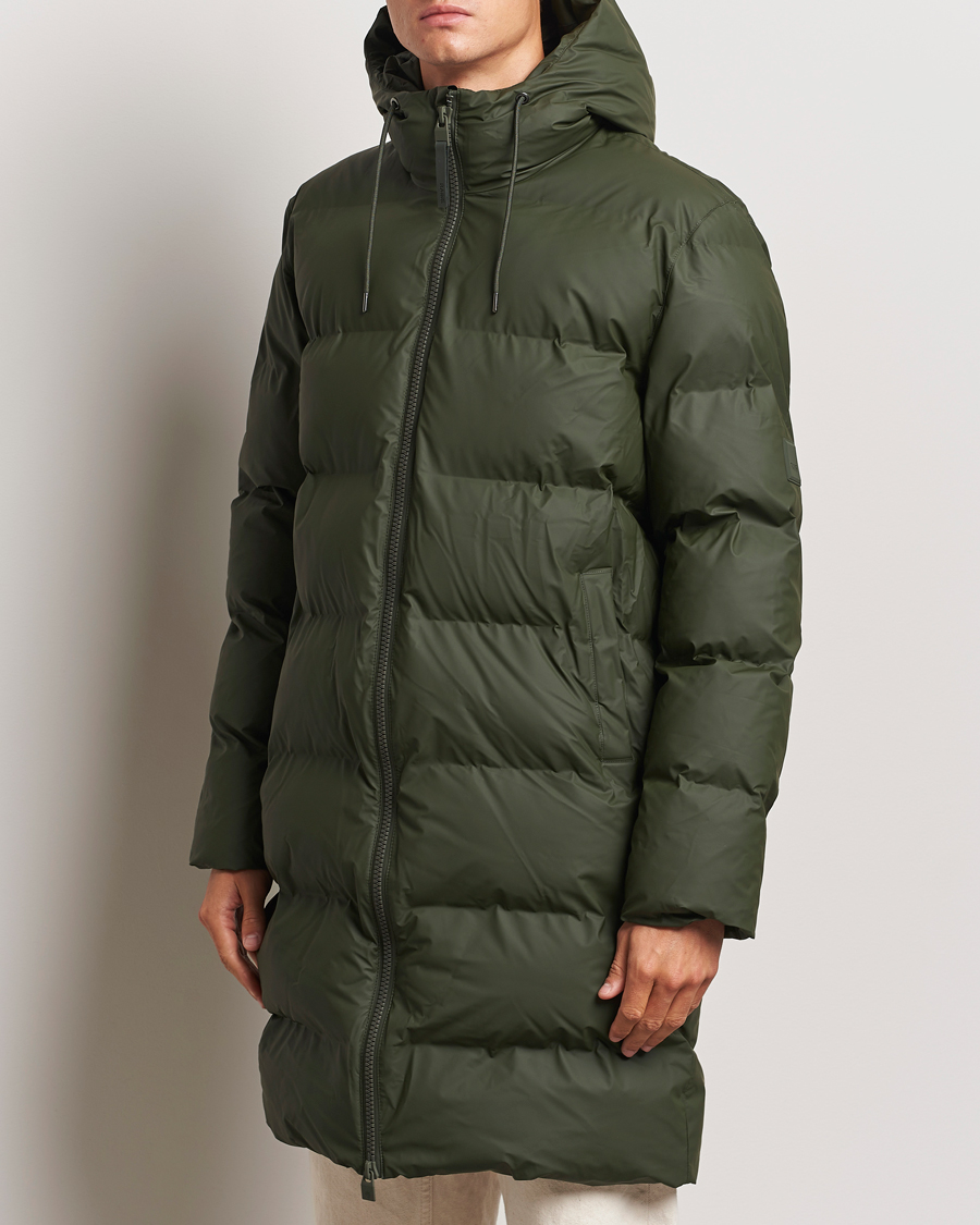 Herren |  | RAINS | Alta Long Puffer Parka Green