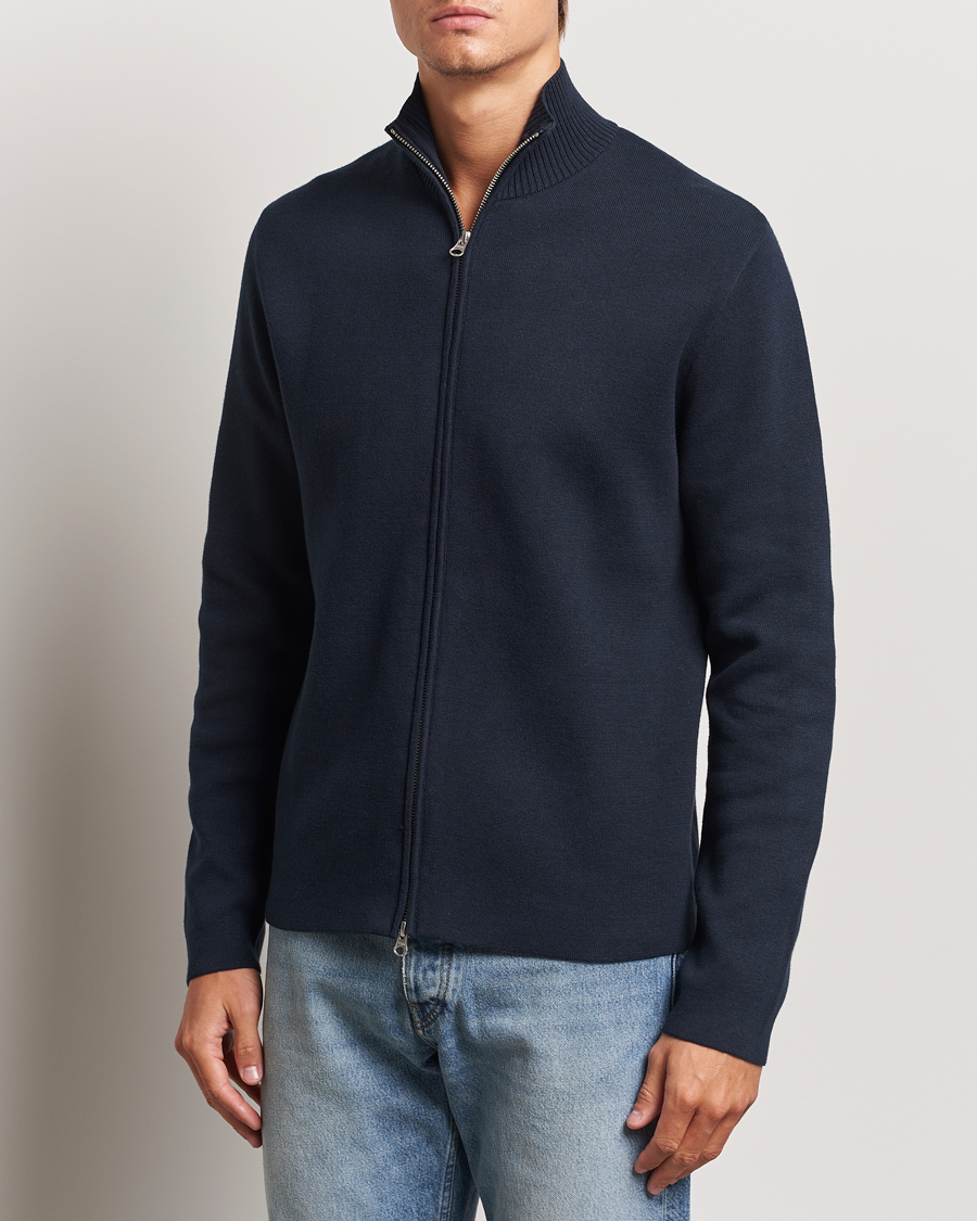 Herren |  | Samsøe Samsøe | Niklas Full Zip Salute Navy