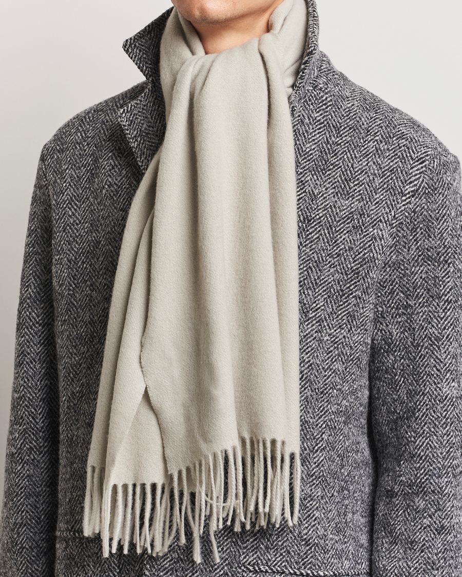 Herren |  | Samsøe Samsøe | Efin Wool Scarf Abbey Stone