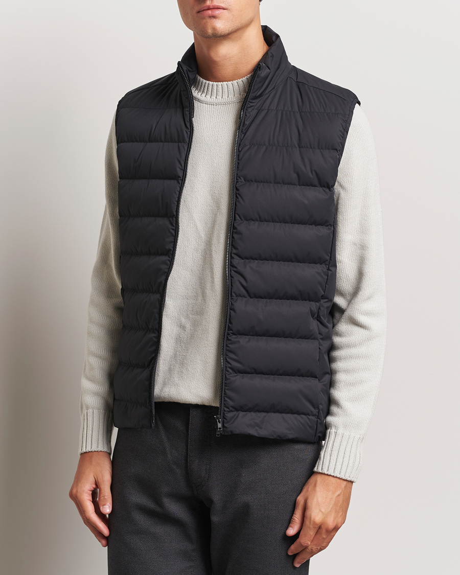 Herren |  | Scandinavian Edition | Ratio II Down Padded Vest Onyx