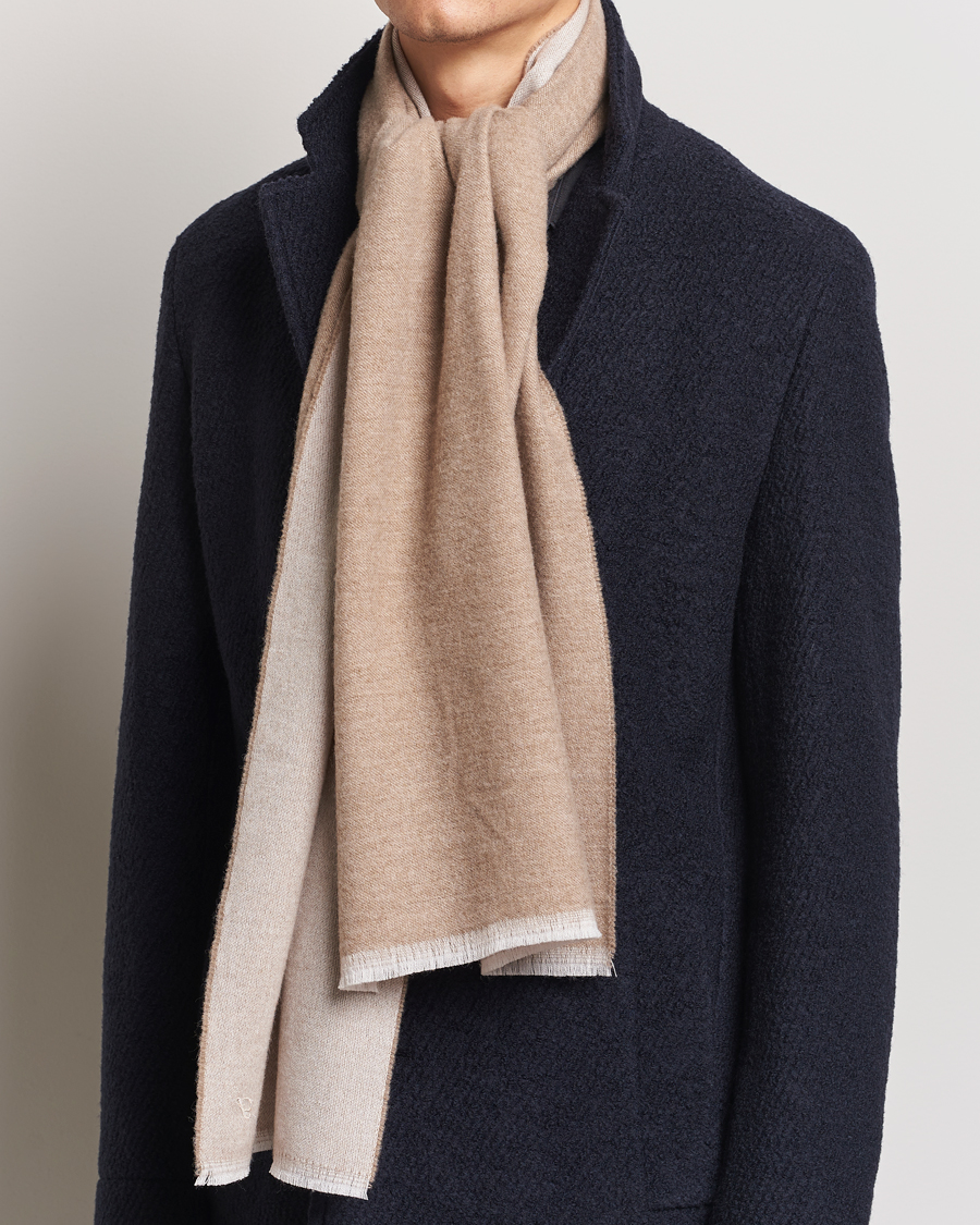 Herren |  | Stenströms | Wool Scarf Beige