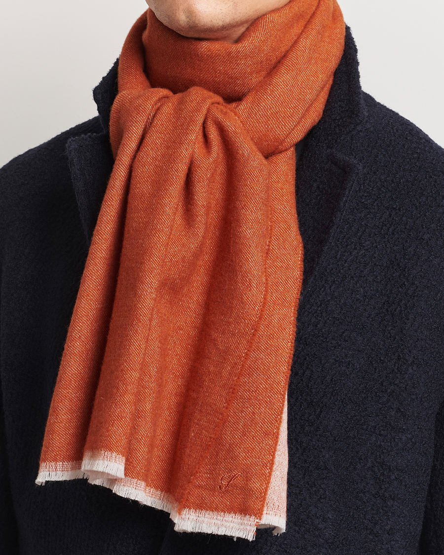 Herren |  | Stenströms | Wool Scarf Orange