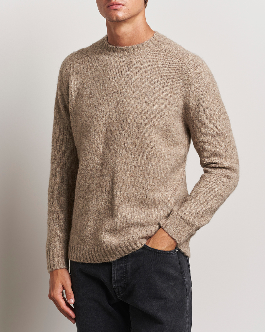 Herren |  | Tiger of Sweden | Adryan Yak/Alpaca Knitted Sweater Dirt Tape