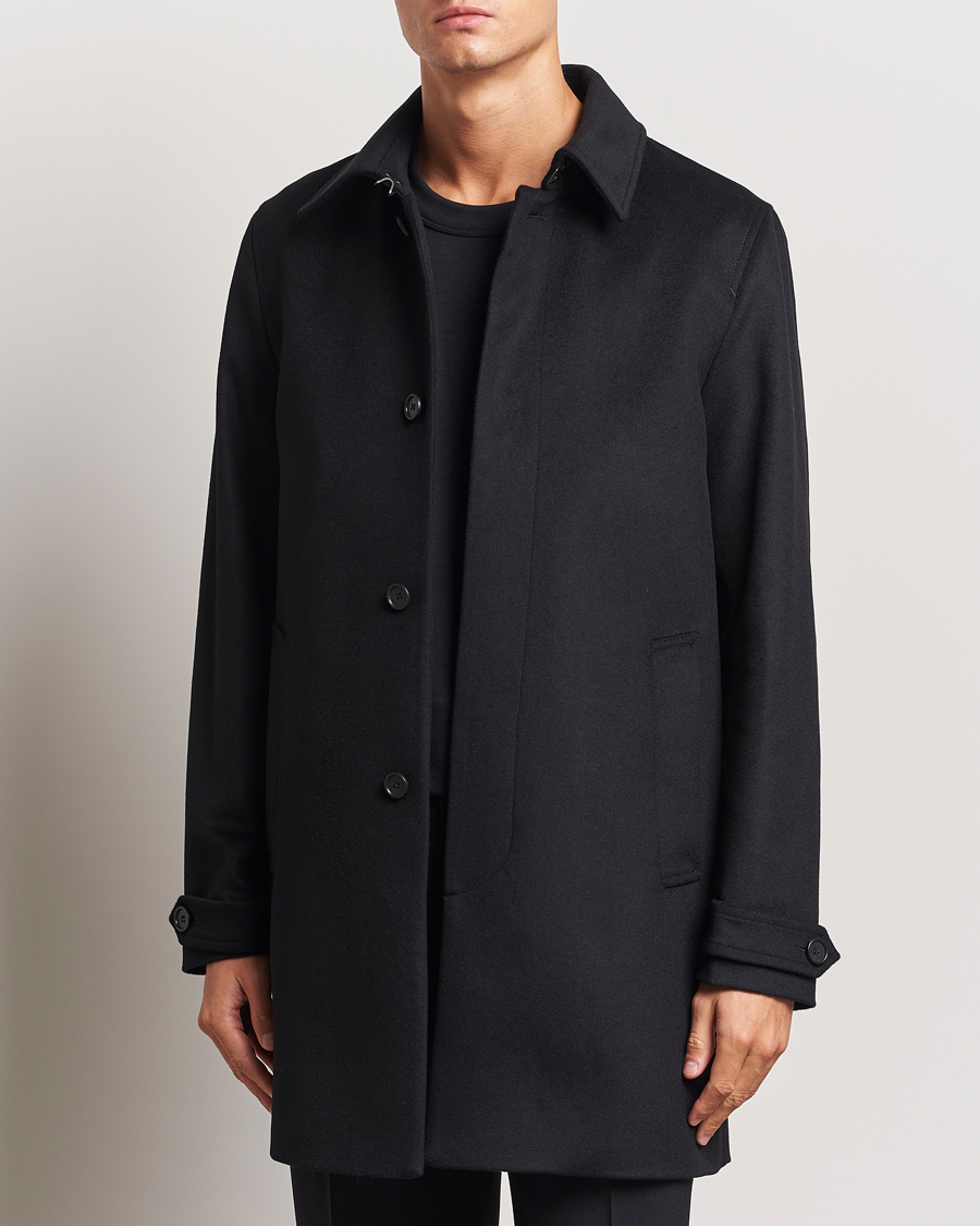 Herren |  | Tiger of Sweden | Cane Wool/Cashmere Coat Black