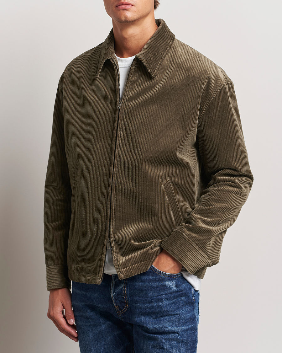 Herren | Jacken | Golden Goose | Corduroy Jacket Dark Green