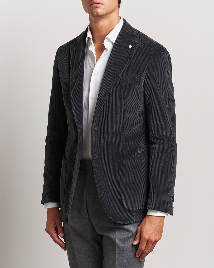 Herren | Sakkos | L.B.M. 1911 | Jack Corduroy Blazer Grey