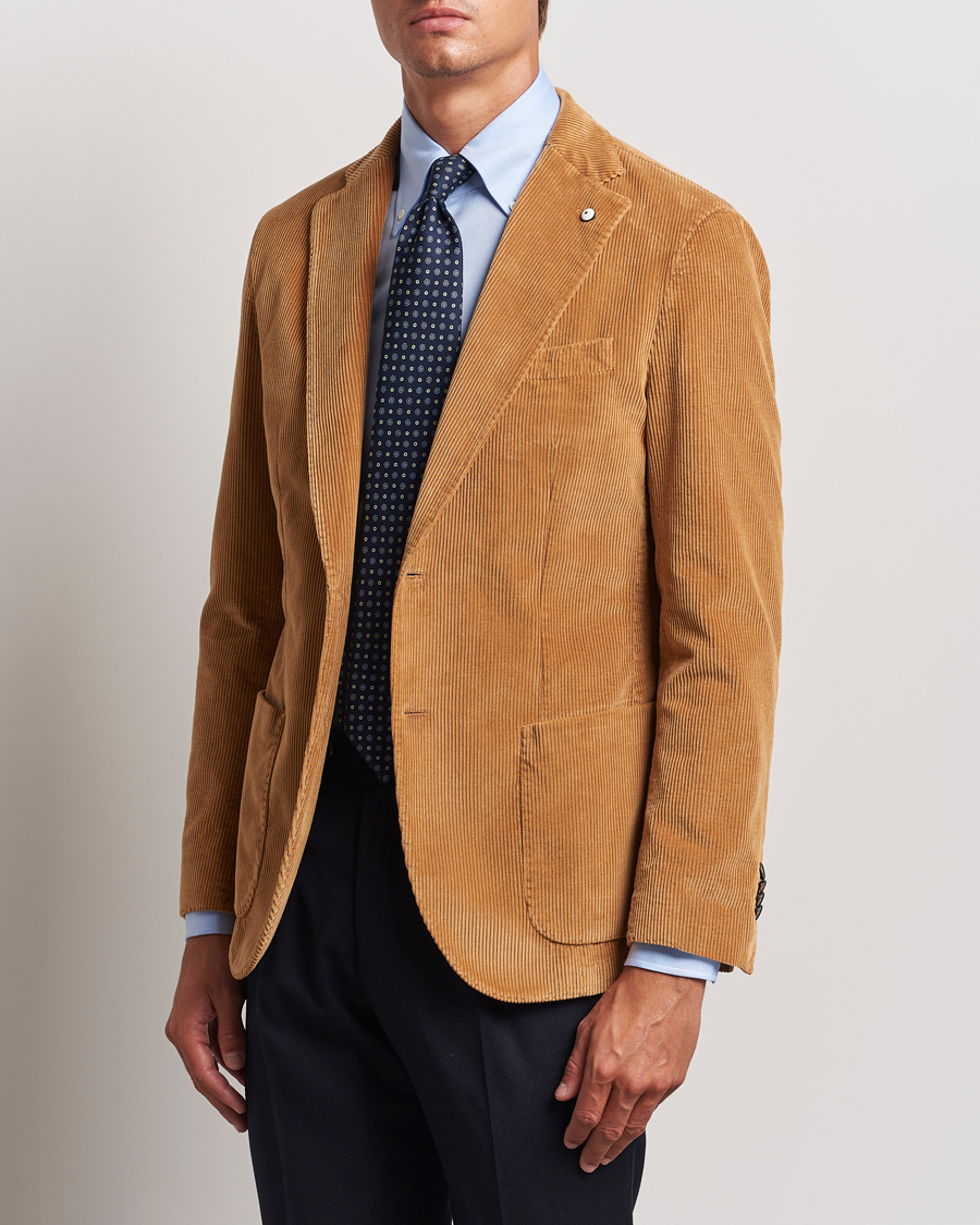 Herren | Sakkos | L.B.M. 1911 | Jack Corduroy Blazer Light Brown