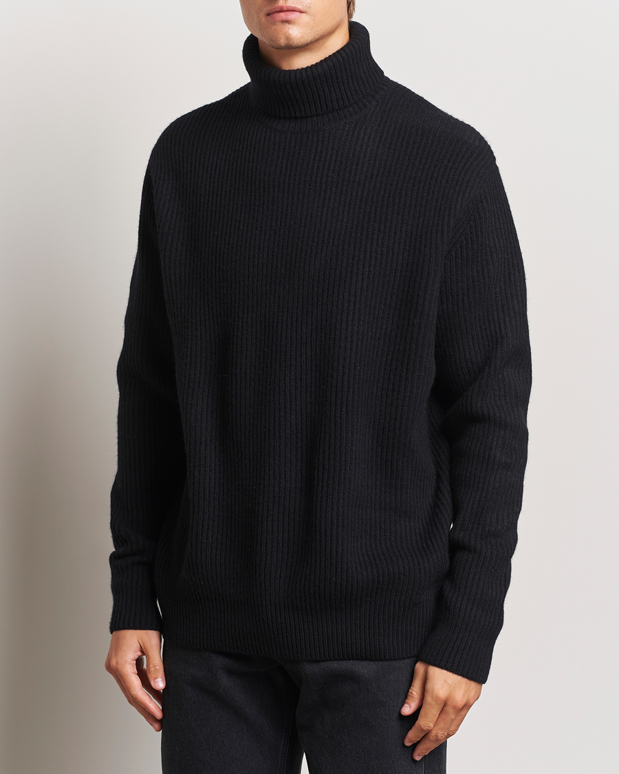 Herren |  | LES DEUX | Eddie Wool Rib Rollneck Black