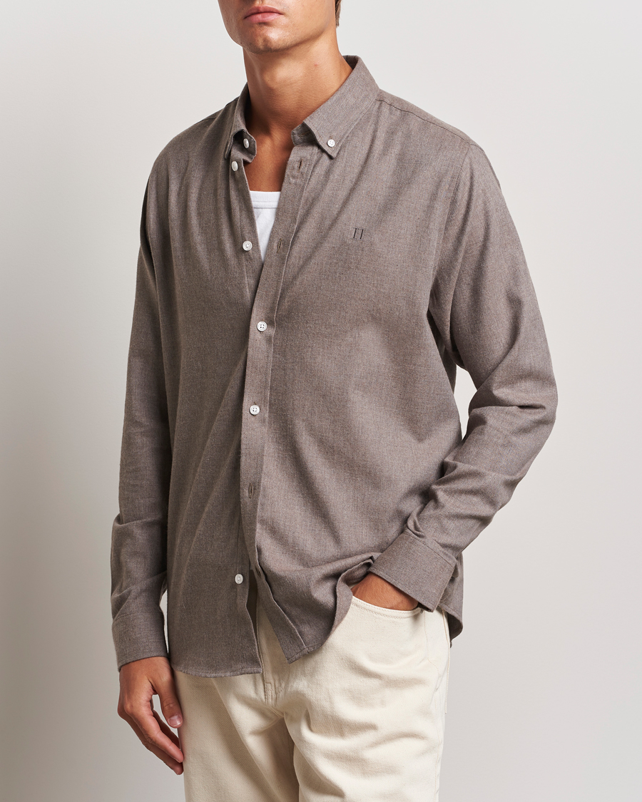 Herren |  | LES DEUX | Dessert Reg Shirt Mountain Grey Melange