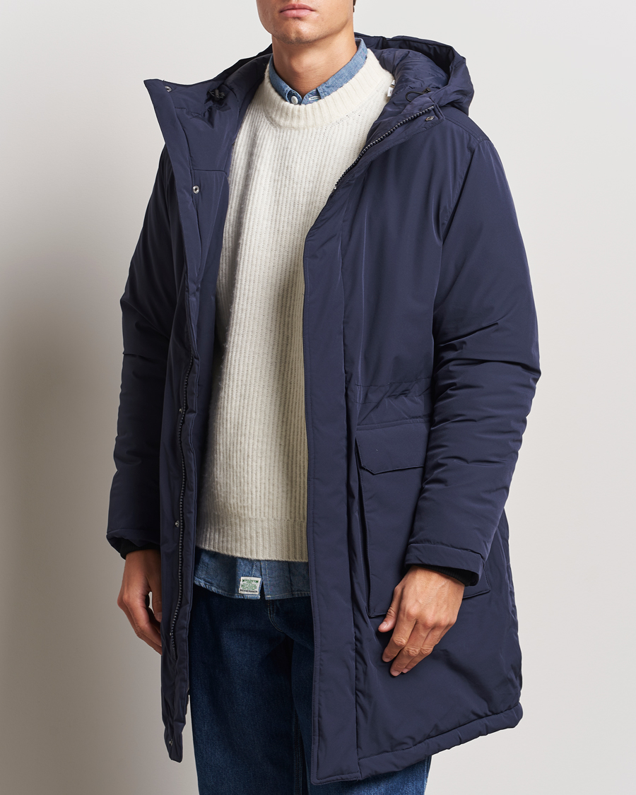 Herren |  | LES DEUX | Channing Padded Parka Coat Dark Navy