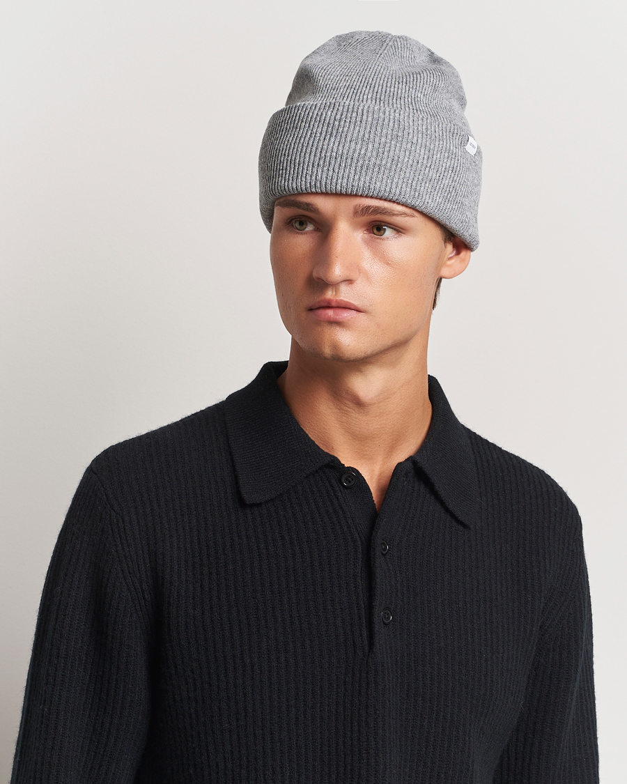 Herren |  | LES DEUX | Wayne Wool Beanie Grey Melange