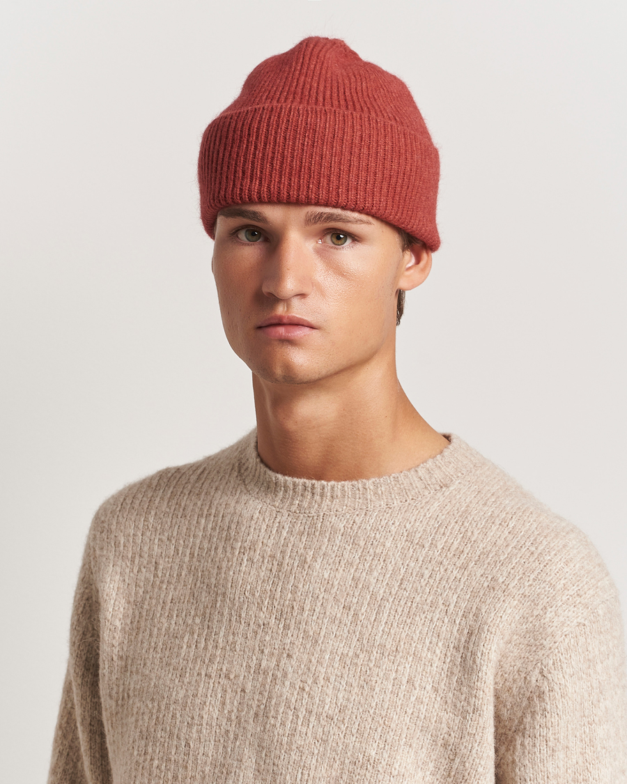 Herren |  | Le Bonnet | Lambswool/Caregora Beanie Terra