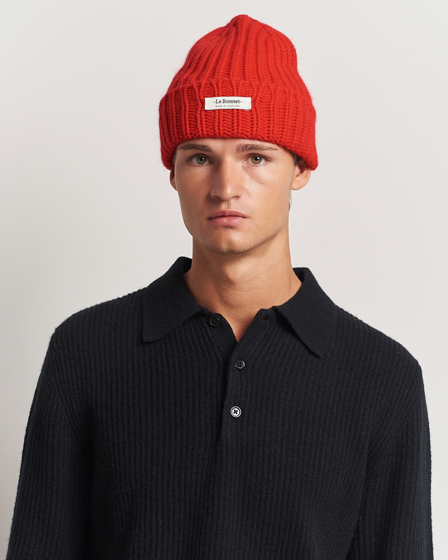 Herren |  | Le Bonnet | Le Grand Logo Crimson