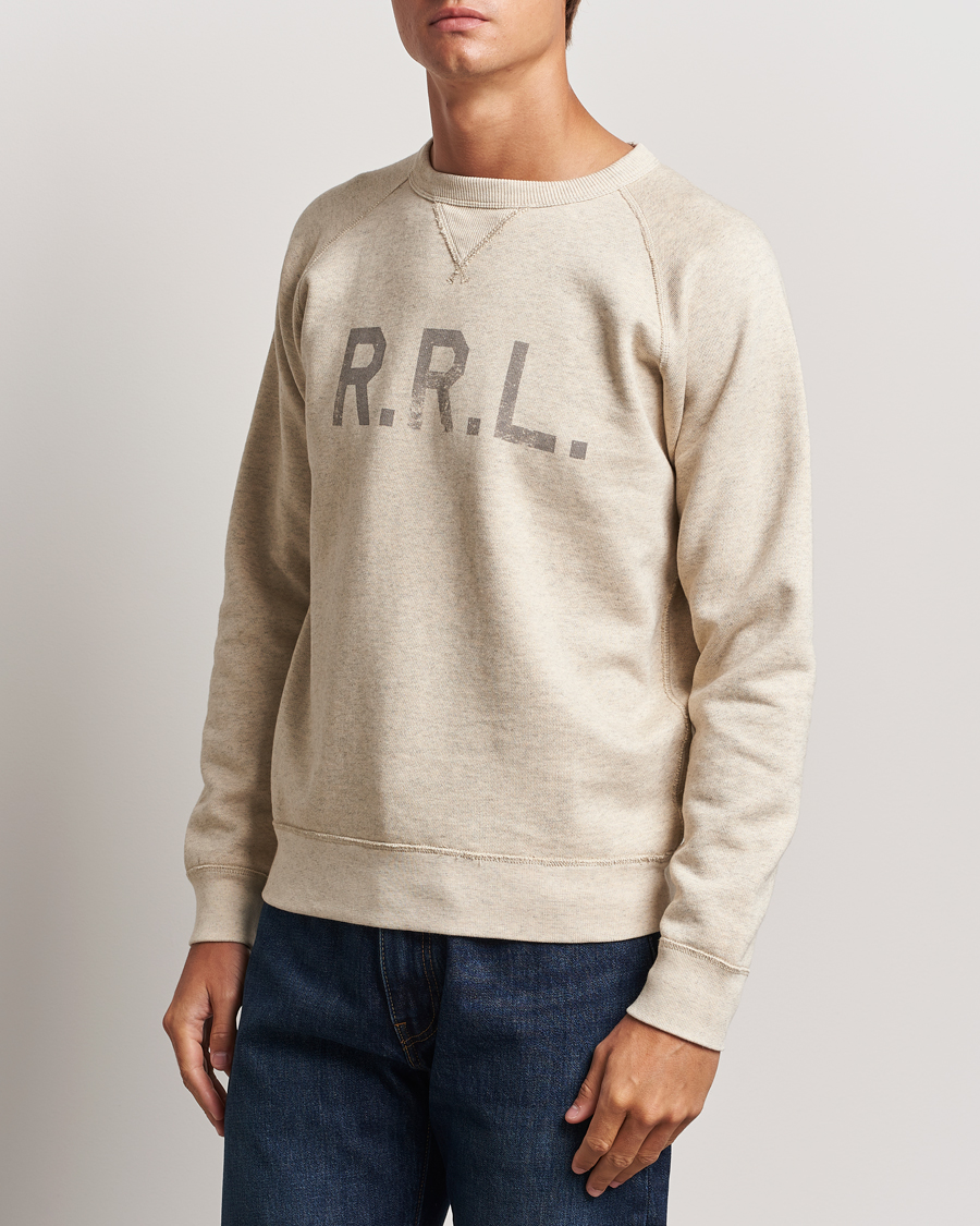 Herren | Kleidung | RRL | Raglan Sleeve Sweatshirt Oatmeal Heather